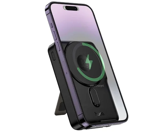 Портативное ЗУ Power Bank Hoco Q48 Core PD20W с БЗУ+iWatch 10000 mAh Black