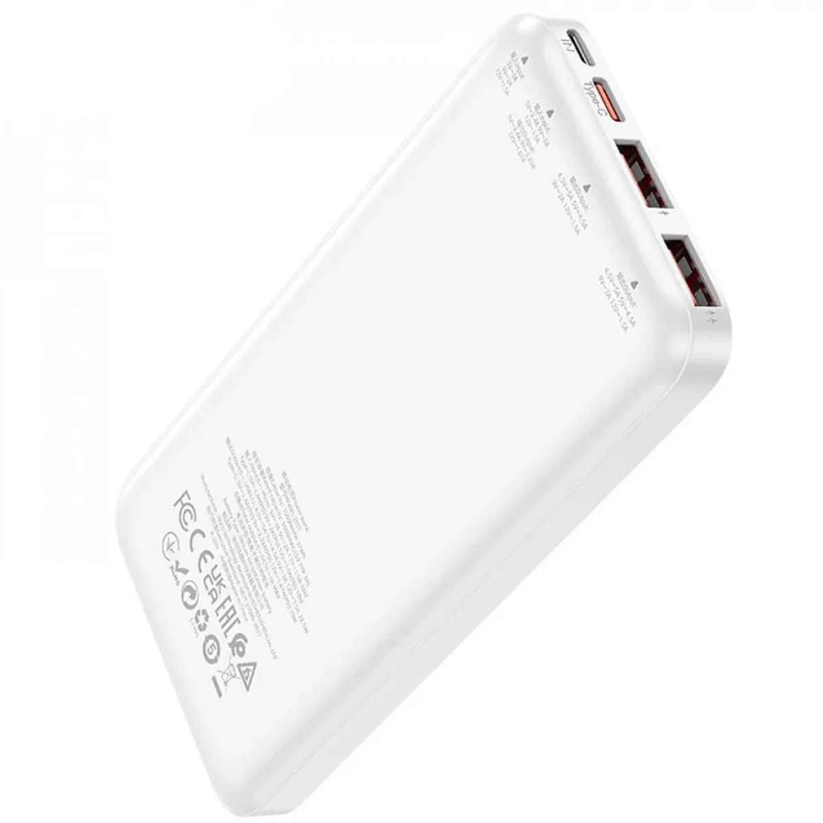 Портативное ЗУ Power Bank Hoco J101 Astute PD20W+22.5W 10000 mAh White