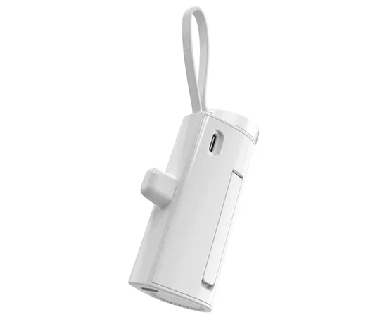Портативное ЗУ Power Bank WIWU W026 Type-C с БЗУ 15W 5000 mAh White