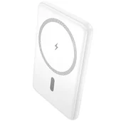 Портативное ЗУ Power Bank Hoco J140A Tony ultra-thin PD20W с БЗУ 5000 mAh White