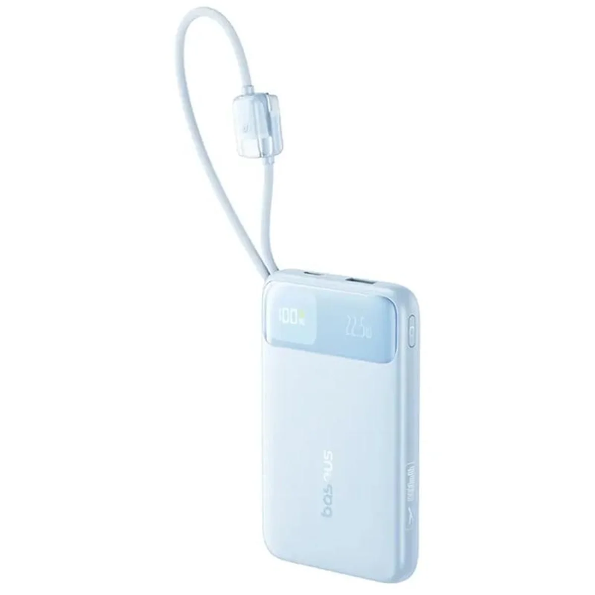 Портативное ЗУ Power Bank Baseus EnerFill FC11 PD22.5W with cable 10000 mAh (E0027R) Galaxy Blue