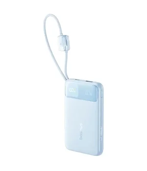Портативное ЗУ Power Bank Baseus EnerFill FC11 PD22.5W with cable 10000 mAh (E0027R) Galaxy Blue