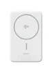 Портативное ЗУ Power Bank WIWU Wi-P031 Magnetic с БЗУ Qi2 30W 10000 mAh White
