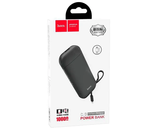 Портативное зарядное устройство Power Bank Hoco CJ3 Q "Energy" 10000 mAh Черный