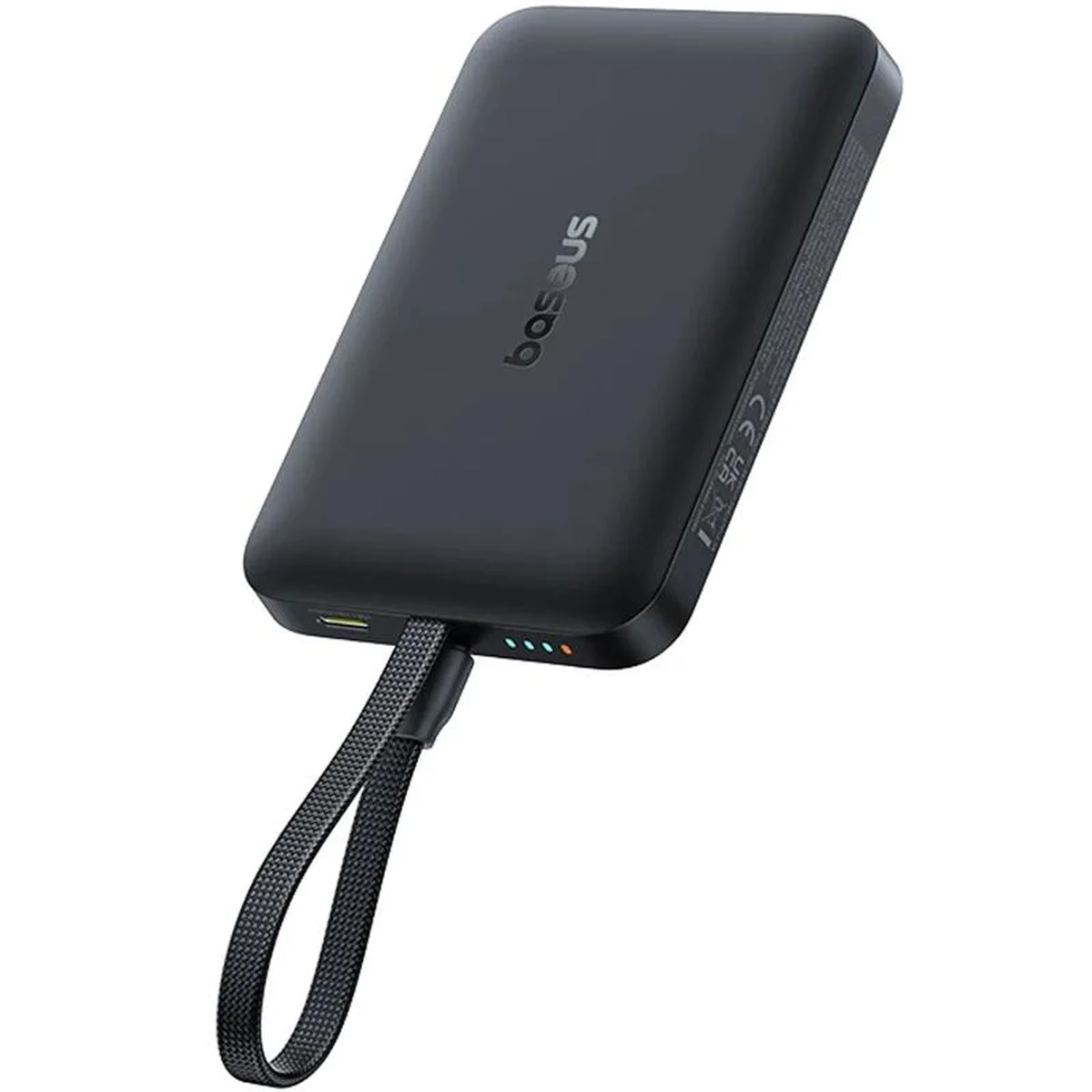 Портативное ЗУ Power Bank Baseus EnerFill FM11 30W с БЗУ with cable 10000mAh (E00289) Cosmic Black