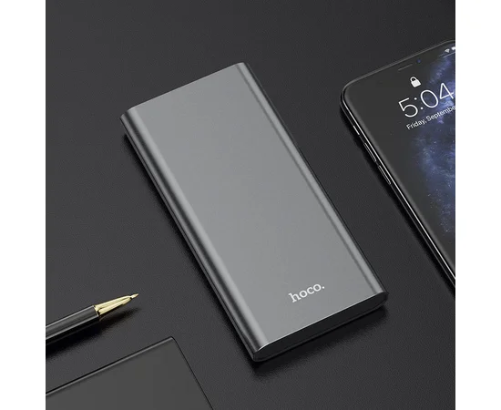 Портативное зарядное устройство Power Bank Hoco J68 10000 mAh Серый