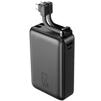 Портативное ЗУ Power Bank WIWU Wi-P012 Tank 67W 20000 mAh Black