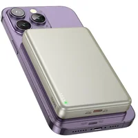 Портативне ЗУ Power Bank Hoco Q26A Joy PD20W з БЗУ 10000 mAh Titanium gold