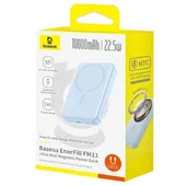 Портативное ЗУ Power Bank Baseus EnerFill FM11 Ultra-Mini 22.5W с БЗУ 10000mAh (PPFM11-1022) Galaxy Blue