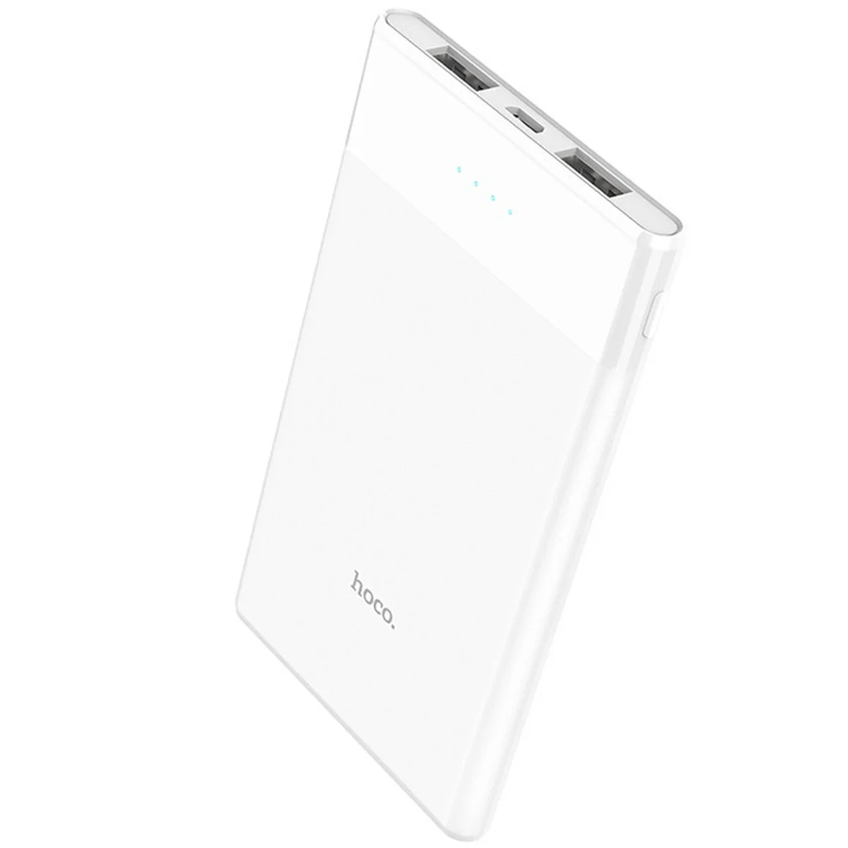 Портативное зарядное устройство Power Bank Hoco B35D Entrourage 5000 mAh white