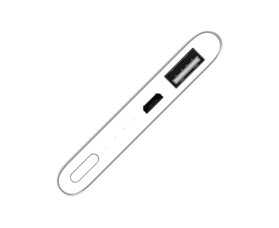 Портативное зарядное устройство Xiaomi Mi Power Bank 2 5000mAh Original (PLM10ZM) Серебряный