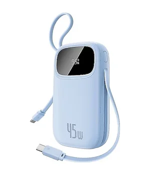 Портативне ЗУ Power Bank Baseus EnerFill FC31 PD22.5W with cables 20000 mAh (PPQD3) Galaxy Blue