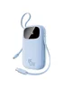 Портативное ЗУ Power Bank Baseus EnerFill FC31 PD22.5W with cables 20000 mAh (PPQD3) Galaxy Blue