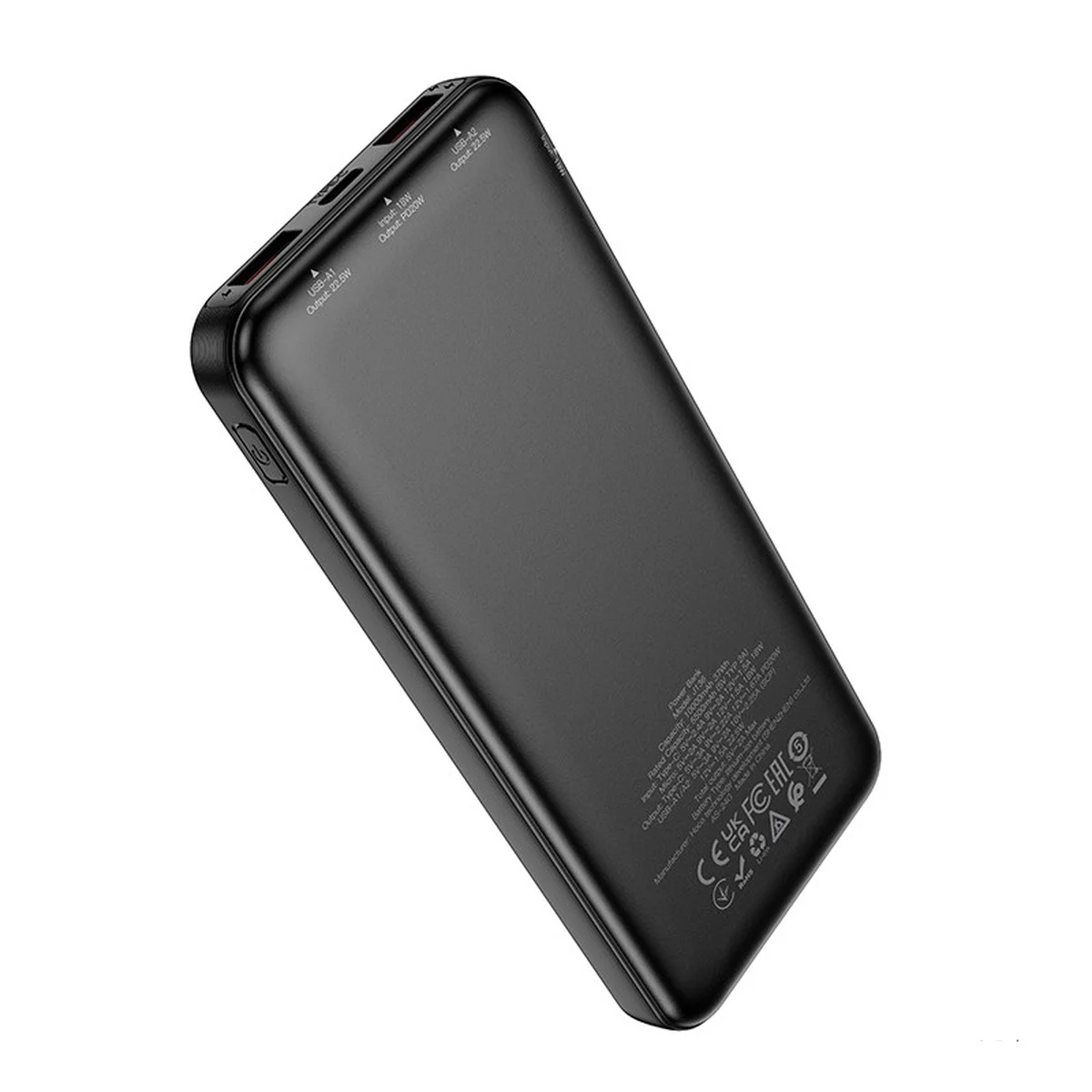 Портативное ЗУ Power Bank Hoco J136 Sirui 22.5W+PD20W 10000 mAh Black