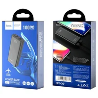 Портативний зарядний пристрій Power Bank Hoco J45 Elegant Shell 10000 mAh Чорний