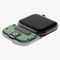 Портативное ЗУ Charging Soft Case for Apple Watch 40/41mm 1200 mAh Moon White