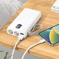 Портативное ЗУ Power Bank Hoco J129A Nature flashlight 20000 mAh White