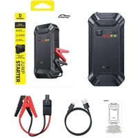 Пусковое устройство (бустер) для автомобиля Baseus PrimeTrip VJ1 Jump Starter 12000 mAh (C01194) Black