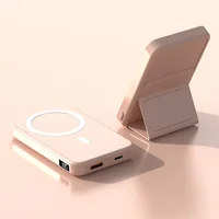 Портативное зарядное устройство Power Bank JJT-A27-1 PD20W+QC 22.5W с БЗУ 10000 mAh Pink