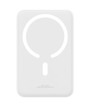 Портативное ЗУ Power Bank Baseus EnerFill FM41 Mini Magnetic PD20W с БЗУ 20000mAh (E0027U) Moon White