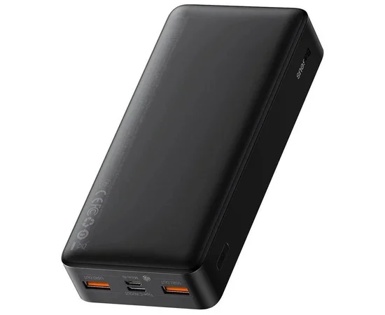 Портативное зарядное устройство Baseus Bipow Digital Display 20W 30000mAh (PPDML-N) Черный