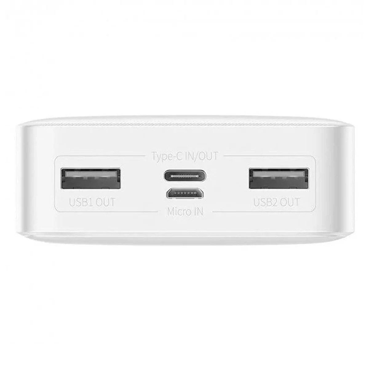 Портативное зарядное устройство Baseus Bipow Digital Display 15W 10000mAh (PPDML-I) Белый