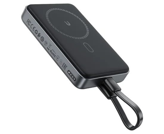 Портативное ЗУ Power Bank Acefast M10 PD30W с БЗУ 10000 mAh Black