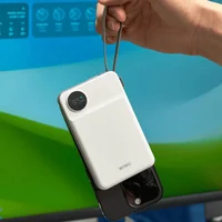 Портативное ЗУ Power Bank WIWU Wi-P007 2 in 1 c БЗУ 10000 mAh Grey