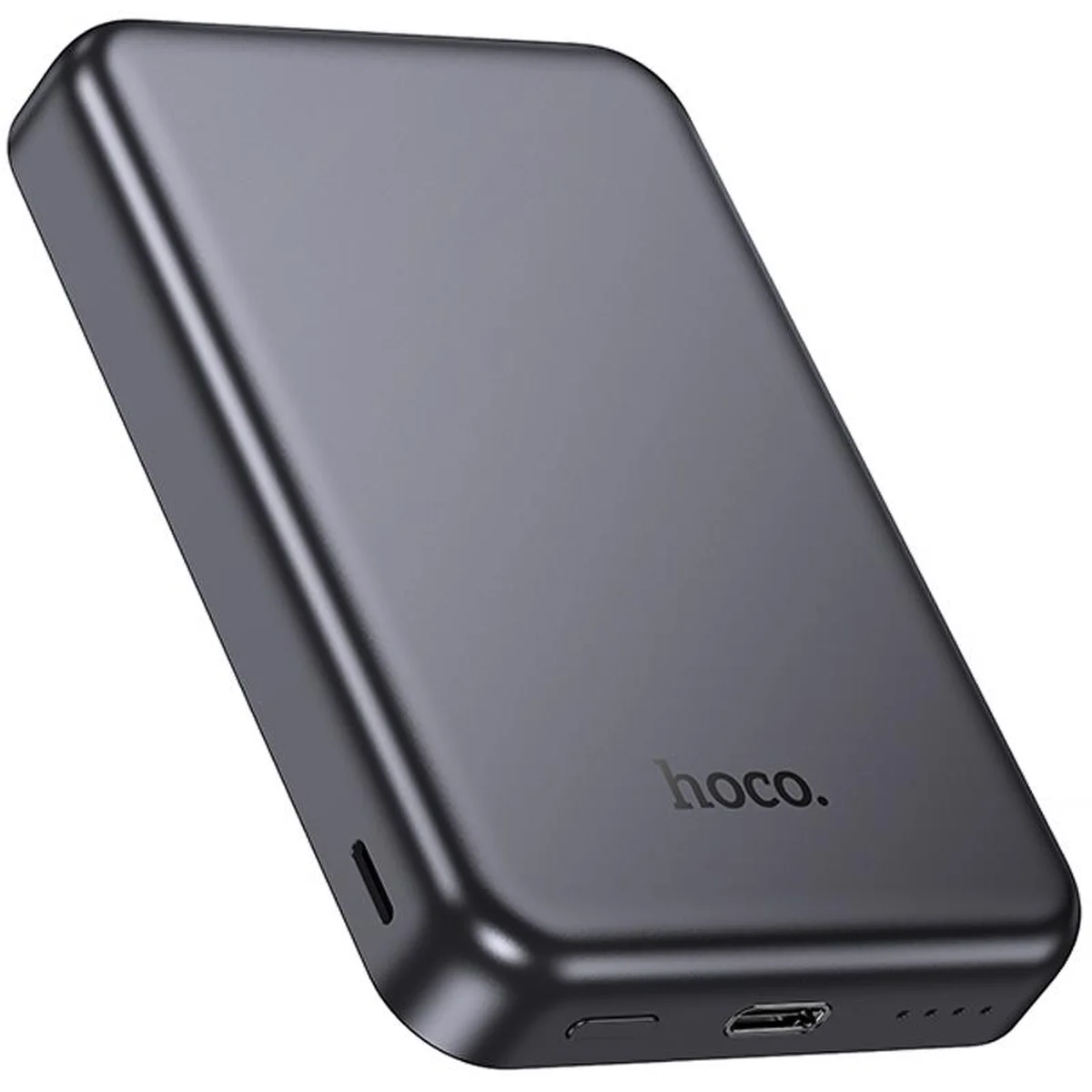 Портативное ЗУ Power Bank Hoco J160 Original с БЗУ 5000 mAh Metal gray