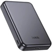 Портативное ЗУ Power Bank Hoco J160 Original с БЗУ 5000 mAh Metal gray