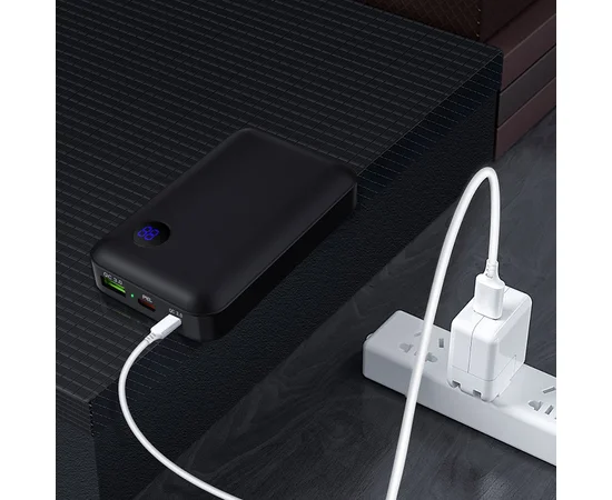 Портативное зарядное устройство PowerBank Hoco J44 PD+QC3.0 10000 mAh Черный