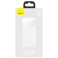 Портативное ЗУ Baseus Bipow Overseas 15W 10000 mAh (PPBD050001) Белый