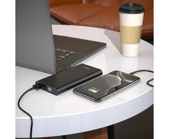 Портативное зарядное устройство Power Bank Hoco J68 10000 mAh Черный
