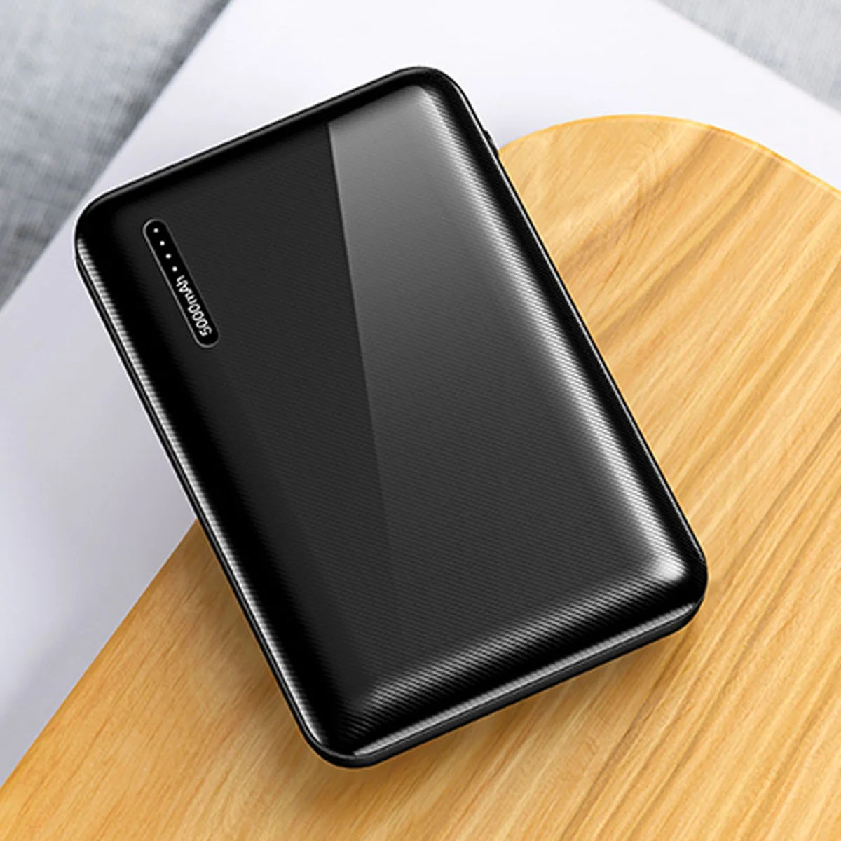 Портативное зарядное устройство Usams US-CD104 PB39 2USB 5000 mAh Черный