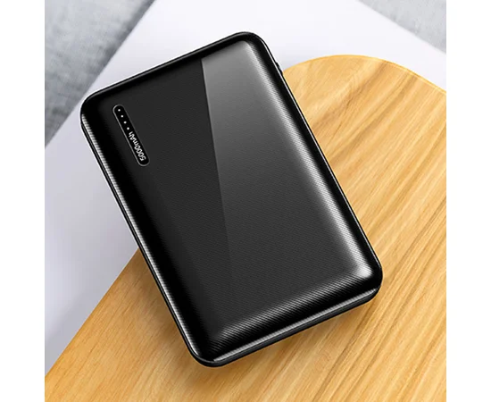 Портативное зарядное устройство Usams US-CD104 PB39 2USB 5000 mAh Черный