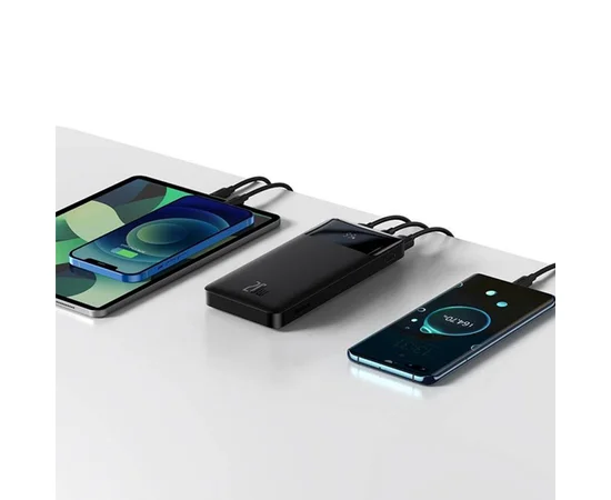 Портативное зарядное устройство Baseus Bipow Digital Display 15W 10000mAh Черный