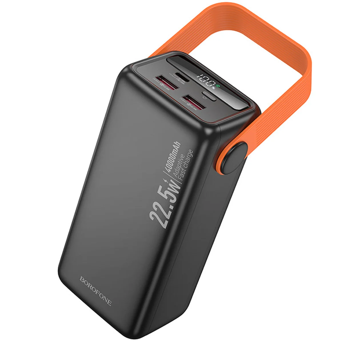Портативное ЗУ Power Bank BOROFONE BJ66 Magnifico 22.5W+PD20W 40000 mAh Black