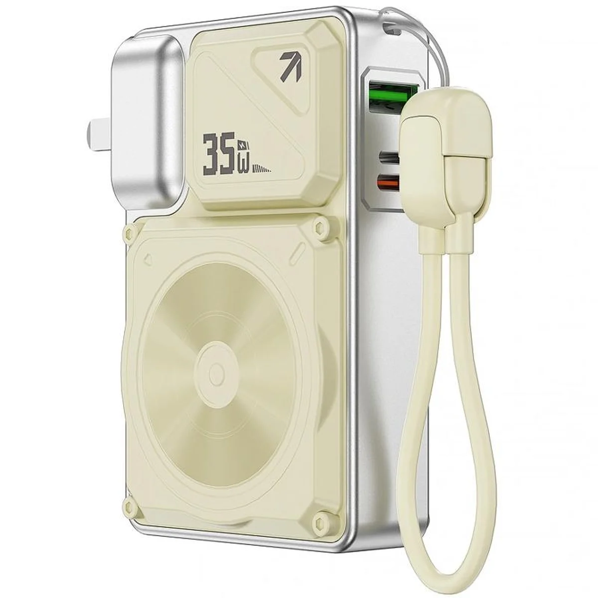 Портативное ЗУ Power Bank WIWU Wi-P057 Knight 22.5W+PD35W 10000 mAh White