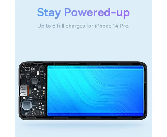 Портативное ЗУ Baseus Airpow 20W 30000mAh (PPQD09010) Black