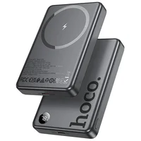 Портативное ЗУ Power Bank Hoco Q34 Clever PD20W с БЗУ 10000 mAh Metal gray