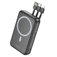 Портативне ЗУ Power Bank Hoco DB59 Guardian 22.5W+PD20W із БЗУ 10000 mAh Black