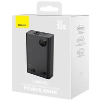 Портативное ЗУ Power Bank Baseus Adaman2 Digital Display 30W VOOС OS 20000 mAh (PPAD050101) Black