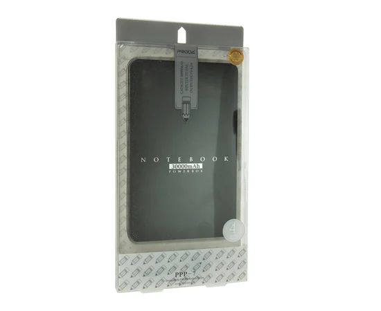 Портативное зарядное устройство Power Bank Remax Notebook PPP-7 30000 mAh Черный