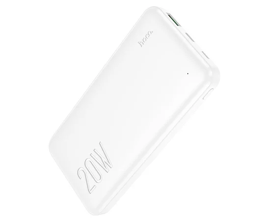 Портативное зарядное устройство Power Bank Hoco J87 Tacker PD20W+QC3.0 10000 mAh Белый