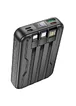 Портативное ЗУ Power Bank Hoco DB59 Guardian 22.5W+PD20W с БЗУ 10000 mAh Black