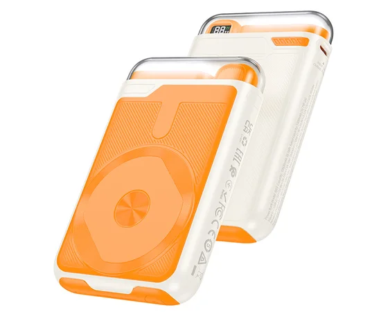 Портативное ЗУ Power Bank BOROFONE BJ69 Skillful PD20W с БЗУ 10000 mAh Milky White