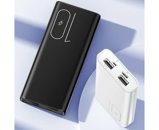 Портативное зарядное устройство Usams US-CD93 Dual USB Mini (10000mAh) Белый