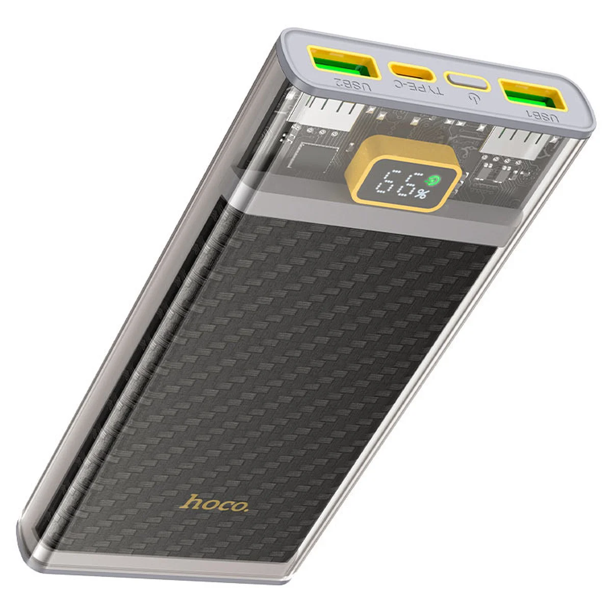Портативний зарядний пристрій Power Bank Hoco J103 PD20W+22.5W 10000 mAh Gray