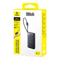 Портативное ЗУ Power Bank Baseus EnerFill FC11 PD45W with cables 10000 mAh (E00310) Cosmic Black