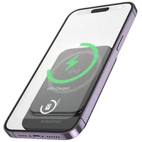 Портативное ЗУ Power Bank BOROFONE BJ63 Nimble PD20W с БЗУ 5000 mAh Black